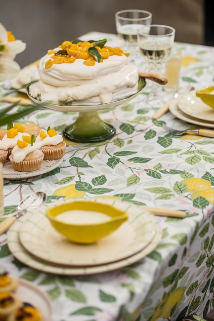 Citronträd Tablecloth 