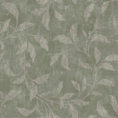 Rosewood Night, Green wallpaper - Boråstapeter