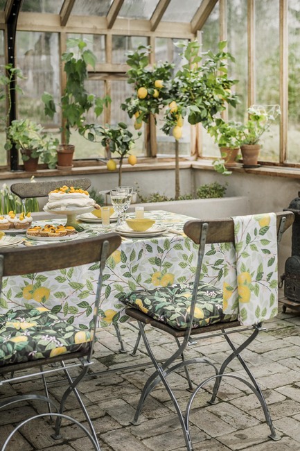 Citronträd Tablecloth 