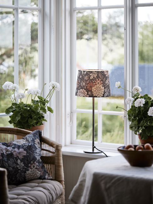 Dahlia Garden Lampshade 25 cm